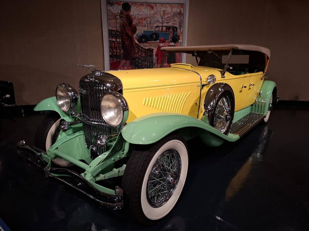 Duesenberg Model J Derham Tourster, Heritage museum and gardens