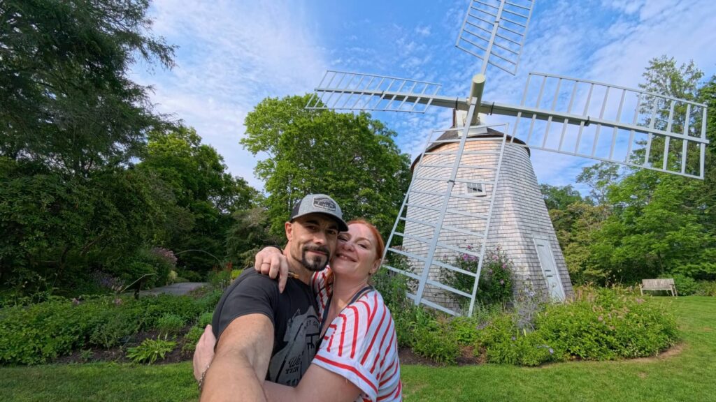 il vecchio mulino di Heritage Museums and Gardens a Sandwich