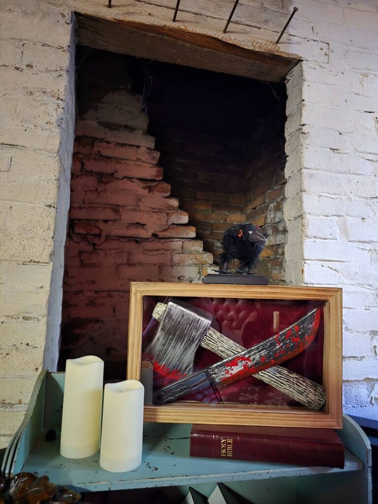 lizzie borden house, il seminterrato