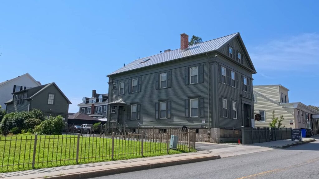 la casa di lizzie borden, fall river, esterno
