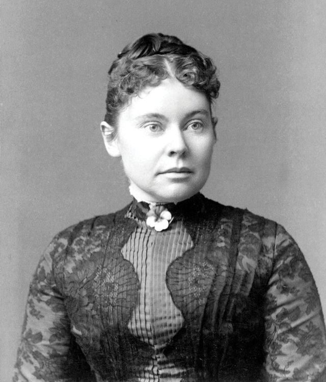 chi era lizzie borden, fotografia del 1890