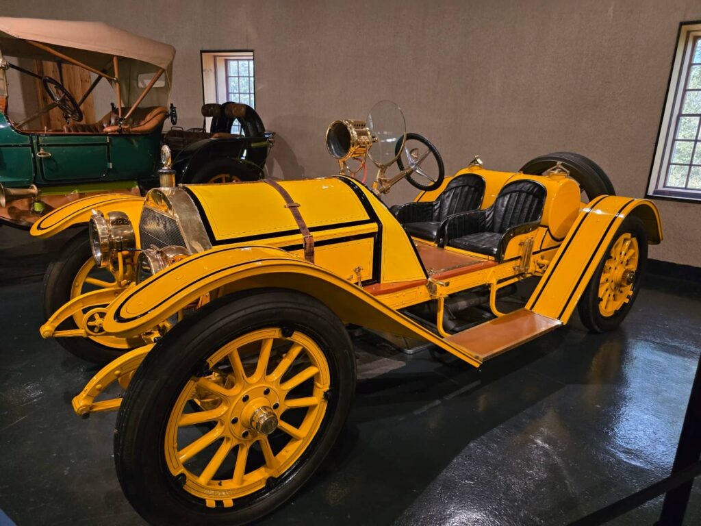 Mercer Raceabout, heritage museum nd gardens