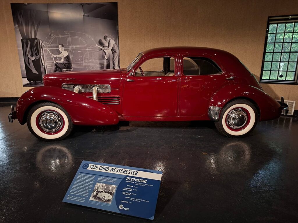 Cord 810 Westchester del 1936, Heritage Museum and gardens