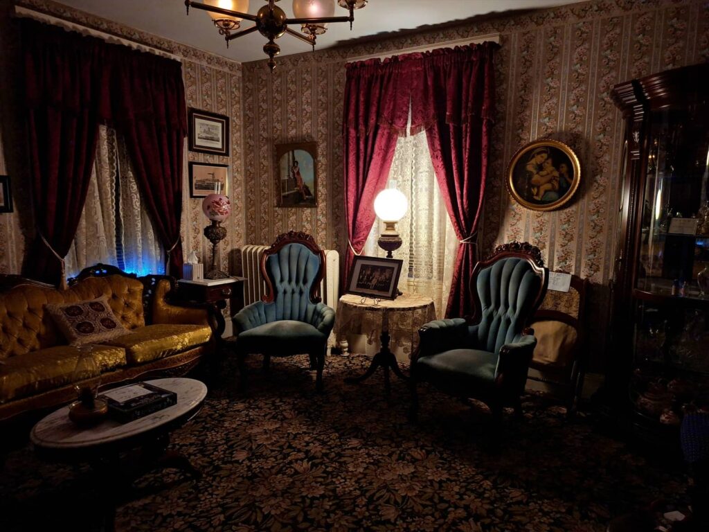 lizzie borden house, stanze interne