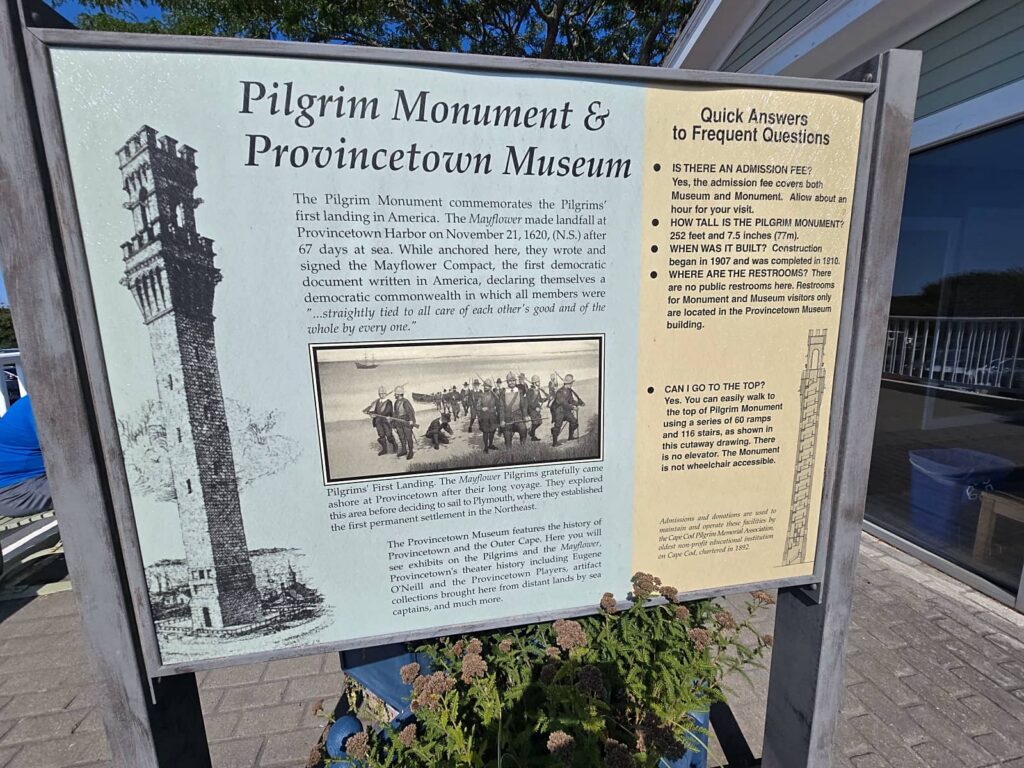 Pilgrim Monument e Provincetown Museum: storia, vista su Cape Cod e visita completa 2 Pilgrim Monument e Provincetown museum