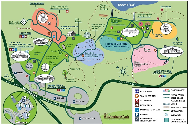 mappa heritage museum and gardens